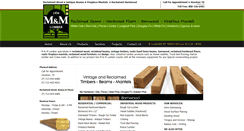 Desktop Screenshot of mandmlumber.com